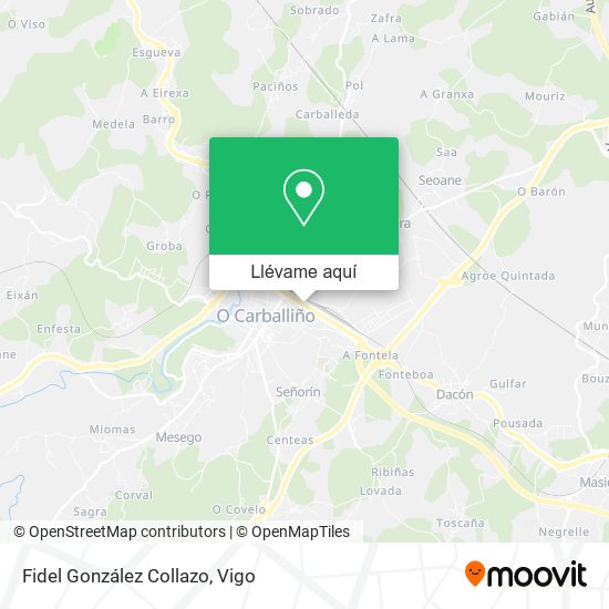 Mapa Fidel González Collazo