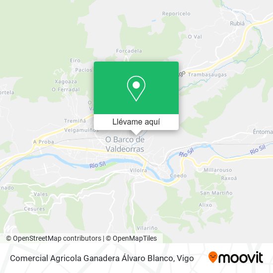 Mapa Comercial Agricola Ganadera Álvaro Blanco