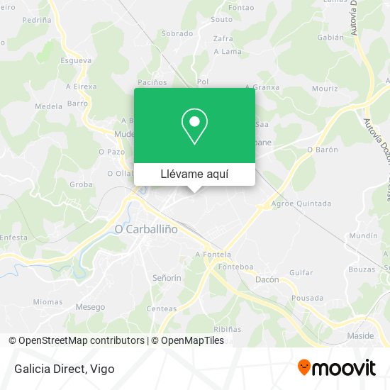 Mapa Galicia Direct