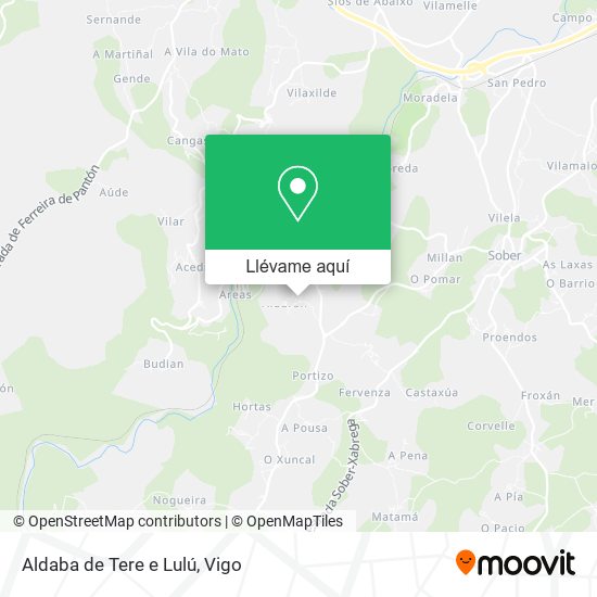 Mapa Aldaba de Tere e Lulú