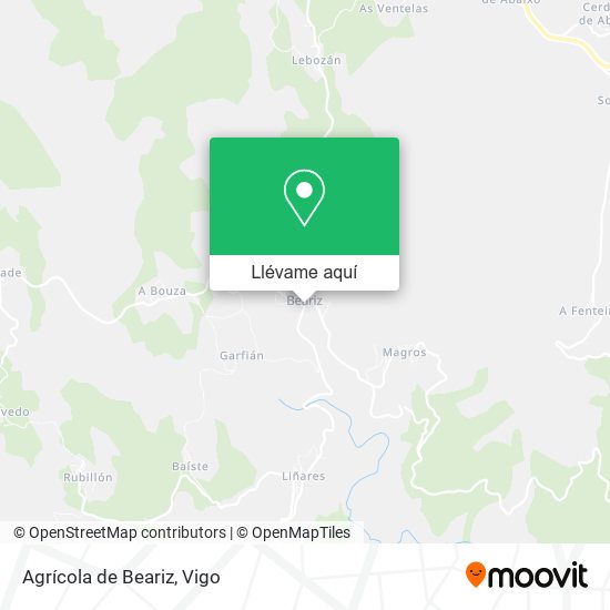 Mapa Agrícola de Beariz
