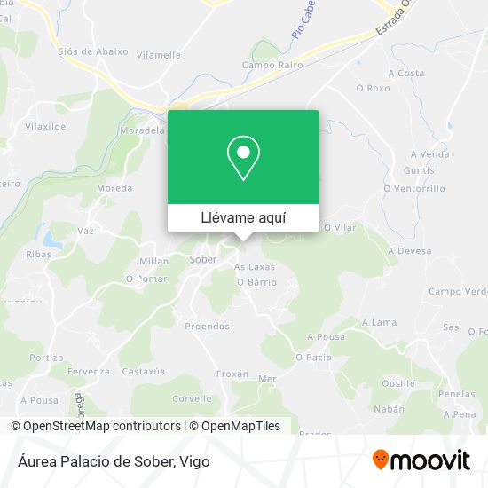 Mapa Áurea Palacio de Sober