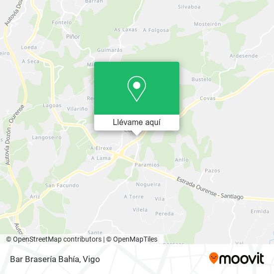 Mapa Bar Brasería Bahía