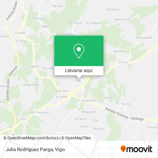 Mapa Julia Rodríguez Parga