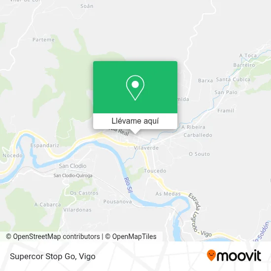 Mapa Supercor Stop Go