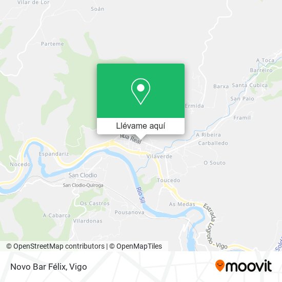 Mapa Novo Bar Félix