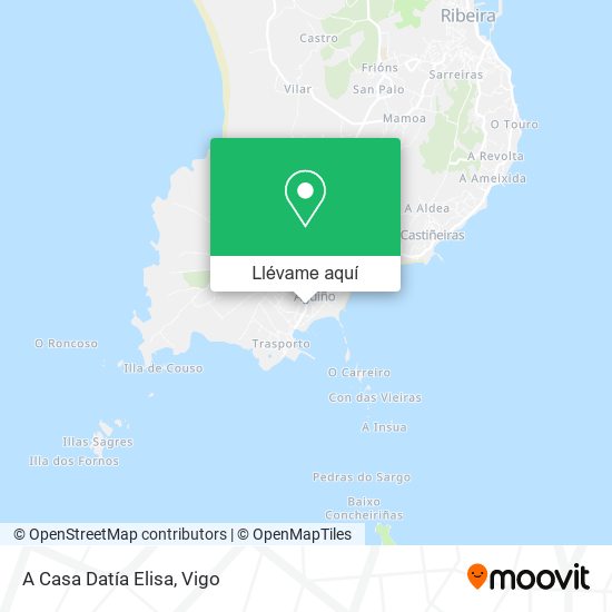 Mapa A Casa Datía Elisa