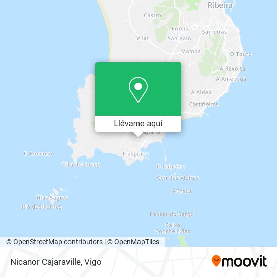 Mapa Nicanor Cajaraville