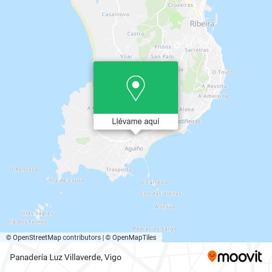 Mapa Panadería Luz Villaverde