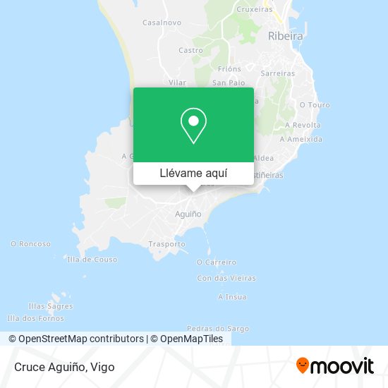Mapa Cruce Aguiño