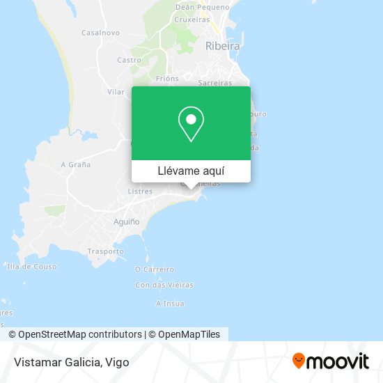 Mapa Vistamar Galicia
