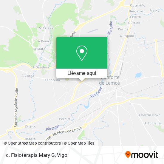 Mapa c. Fisioterapia Mary G