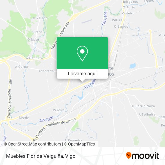 Mapa Muebles Florida Veiguiña