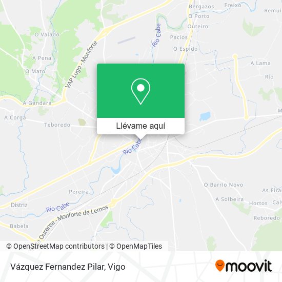 Mapa Vázquez Fernandez Pilar