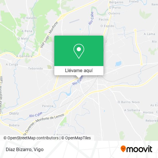 Mapa Díaz Bizarro