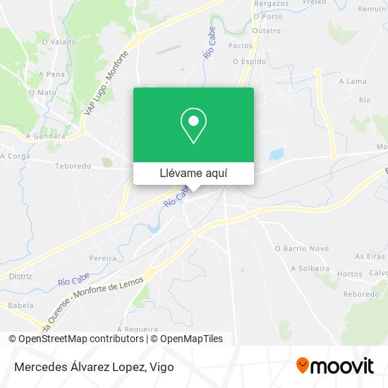 Mapa Mercedes Álvarez Lopez