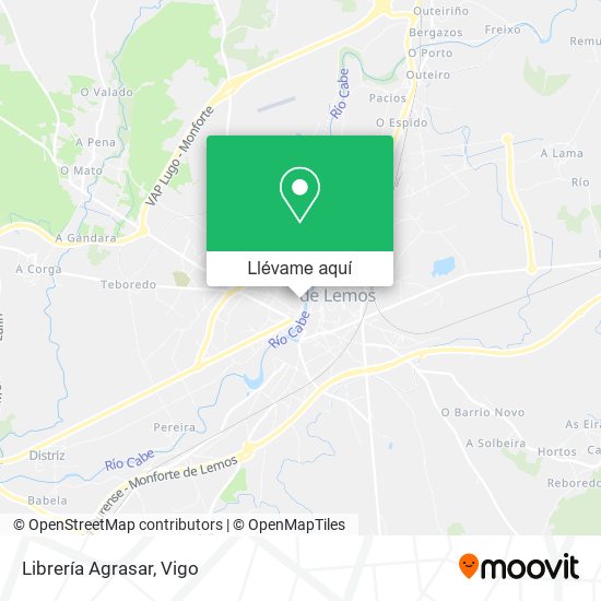 Mapa Librería Agrasar