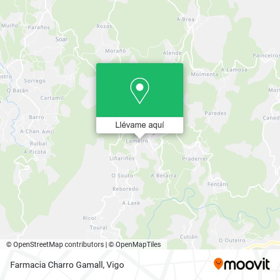 Mapa Farmacia Charro Gamall