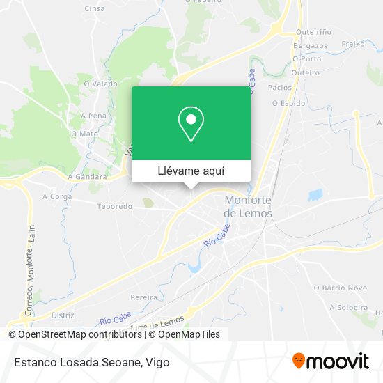 Mapa Estanco Losada Seoane