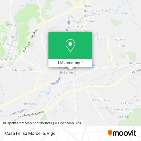 Mapa Casa Felisa Marcelle