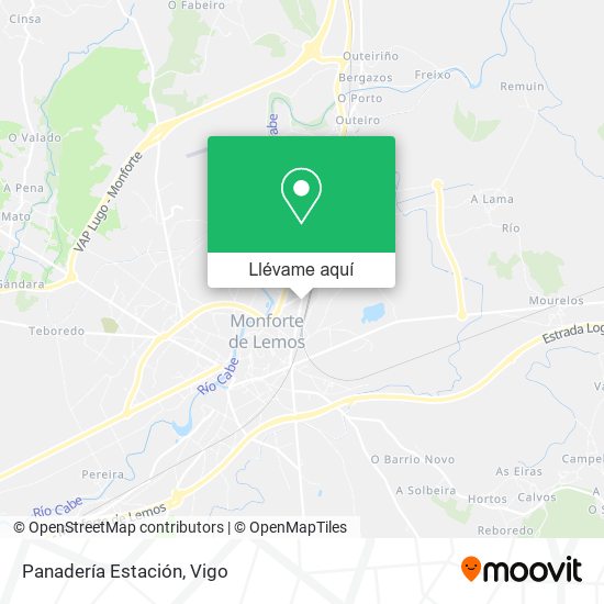 Mapa Panadería Estación