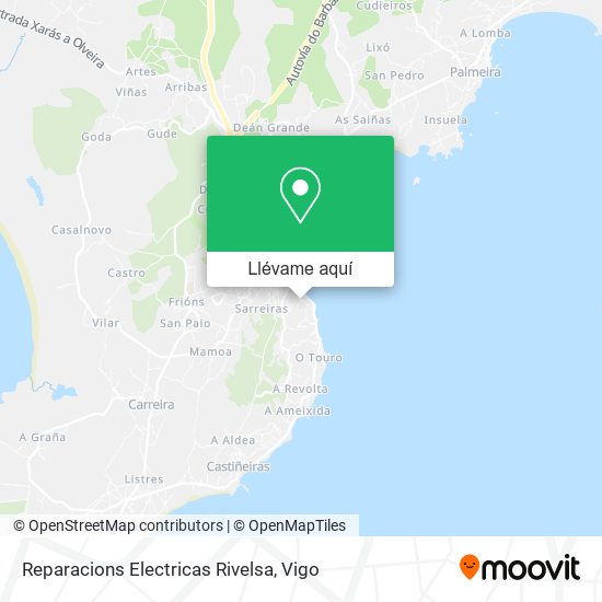 Mapa Reparacions Electricas Rivelsa