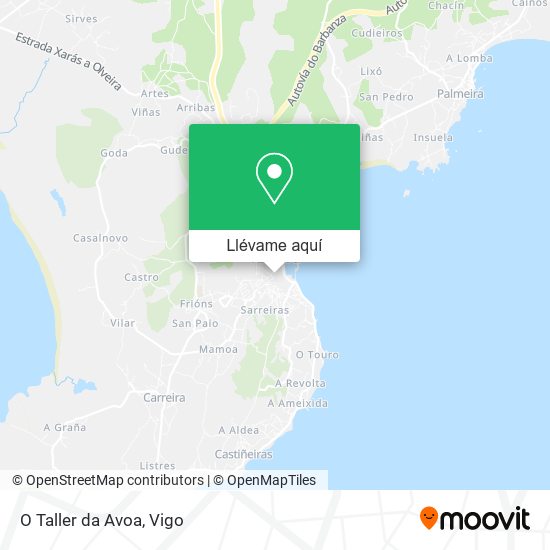 Mapa O Taller da Avoa