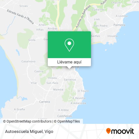 Mapa Autoescuela Miguel