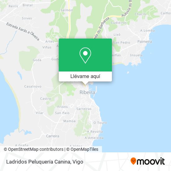 Mapa Ladridos Peluquería Canina