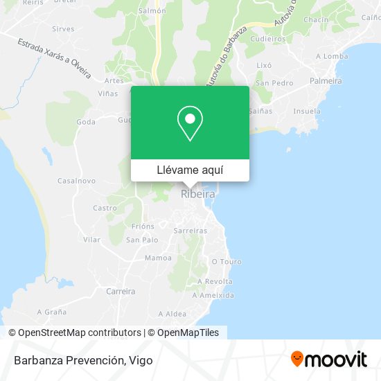 Mapa Barbanza Prevención