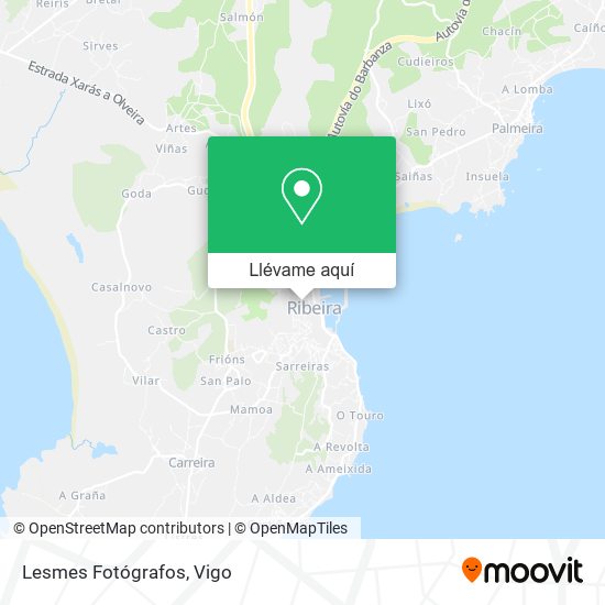 Mapa Lesmes Fotógrafos