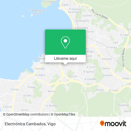 Mapa Electrónica Cambados