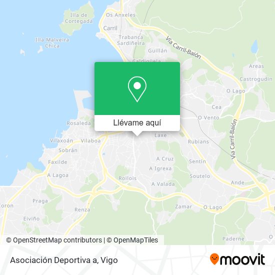 Mapa Asociación Deportiva a