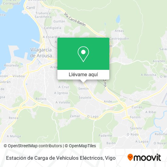 Mapa Estación de Carga de Vehículos Eléctricos