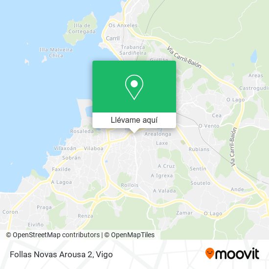 Mapa Follas Novas Arousa 2