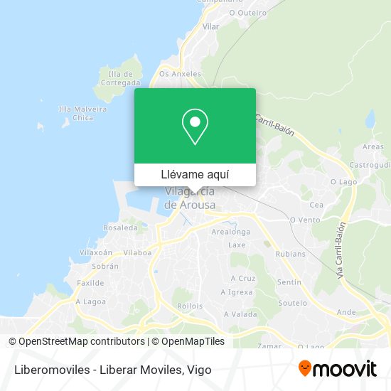 Mapa Liberomoviles - Liberar Moviles