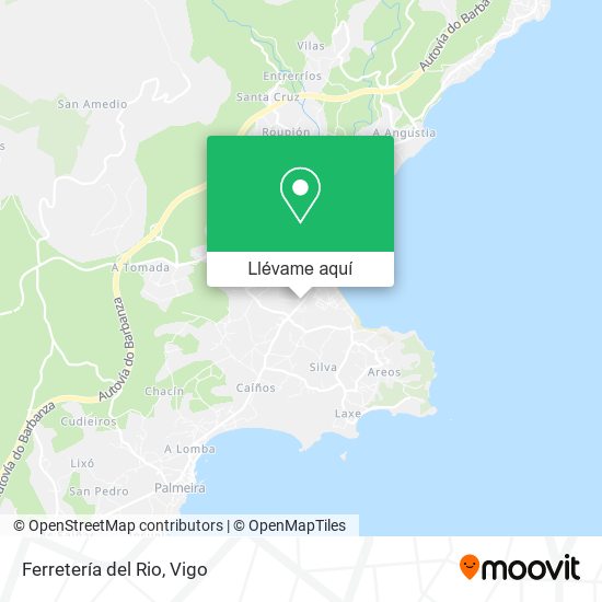 Mapa Ferretería del Rio