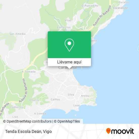 Mapa Tenda Escola Deán