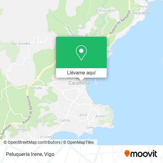 Mapa Peluquería Irene