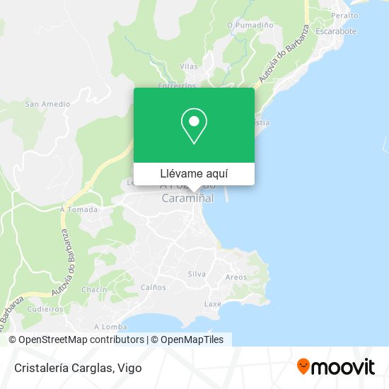 Mapa Cristalería Carglas