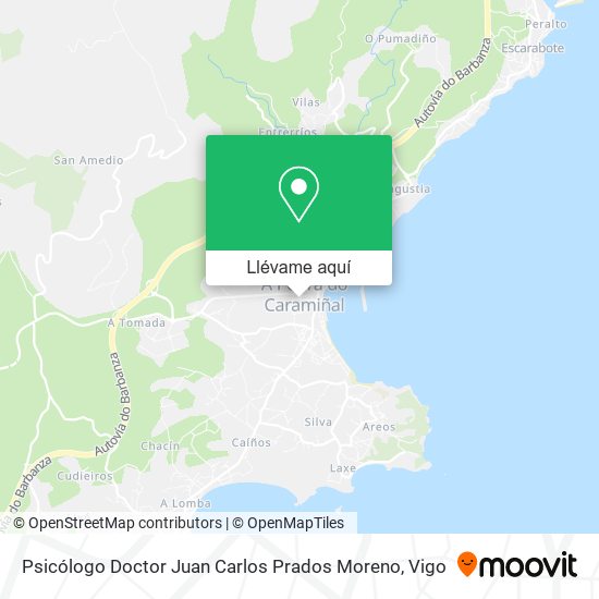 Mapa Psicólogo Doctor Juan Carlos Prados Moreno