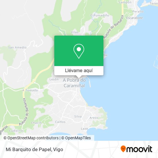 Mapa Mi Barquito de Papel