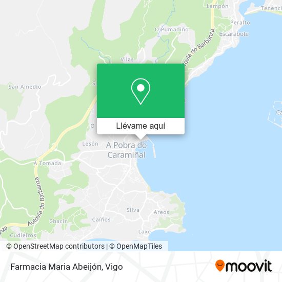 Mapa Farmacia Maria Abeijón