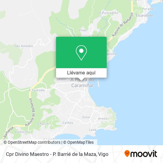 Mapa Cpr Divino Maestro - P. Barrié de la Maza
