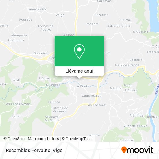 Mapa Recambios Fervauto