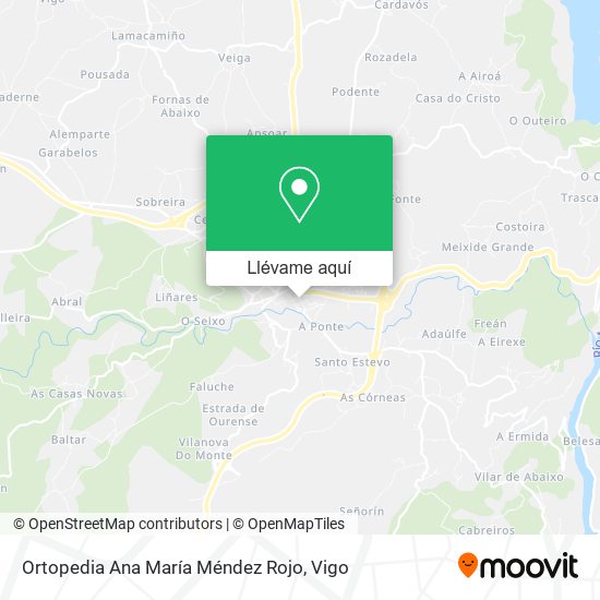 Mapa Ortopedia Ana María Méndez Rojo