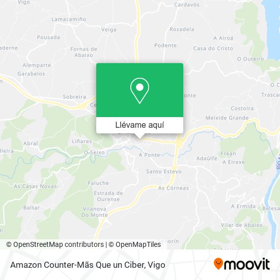 Mapa Amazon Counter-Mãs Que un Ciber