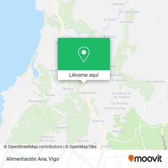 Mapa Alimentación Ana