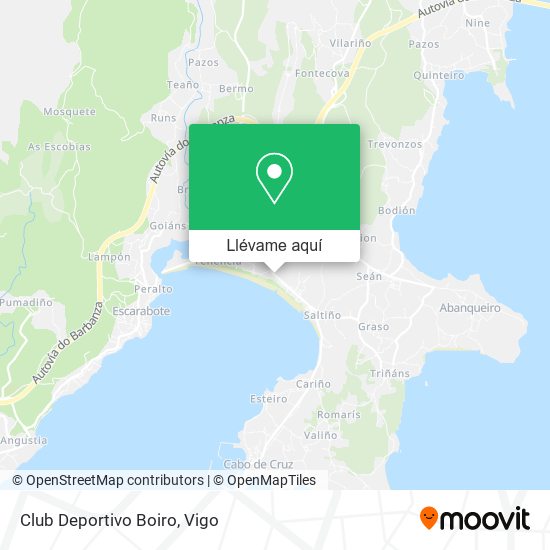 Mapa Club Deportivo Boiro