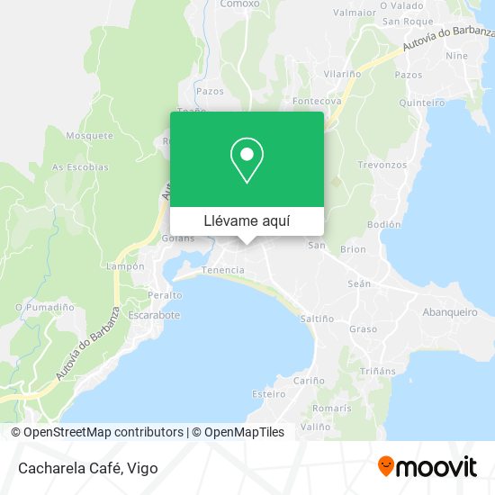 Mapa Cacharela Café